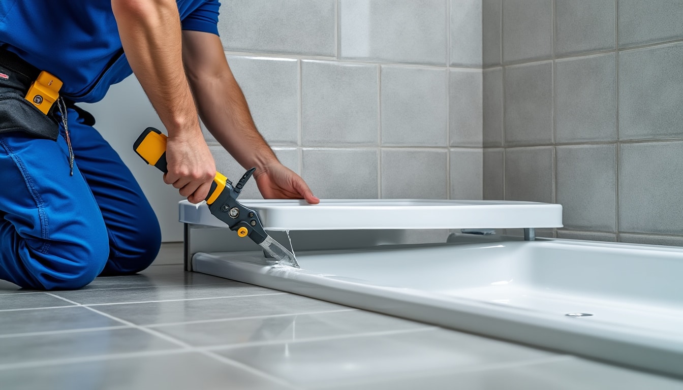 Changer un receveur de douche sans casser le carrelage