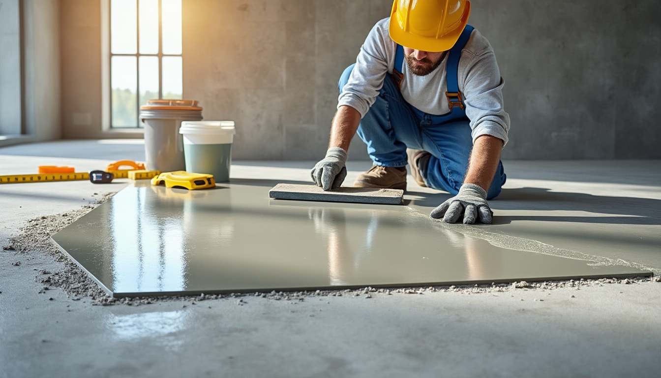 Faire un ragréage sur dalle béton : les repères de coût et de durée