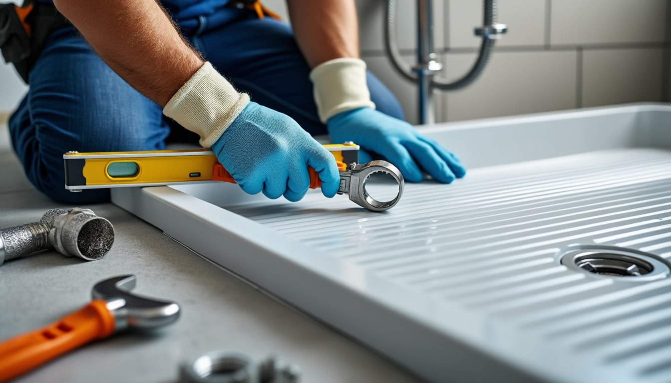 Installer un receveur de douche : outils, temps et précautions