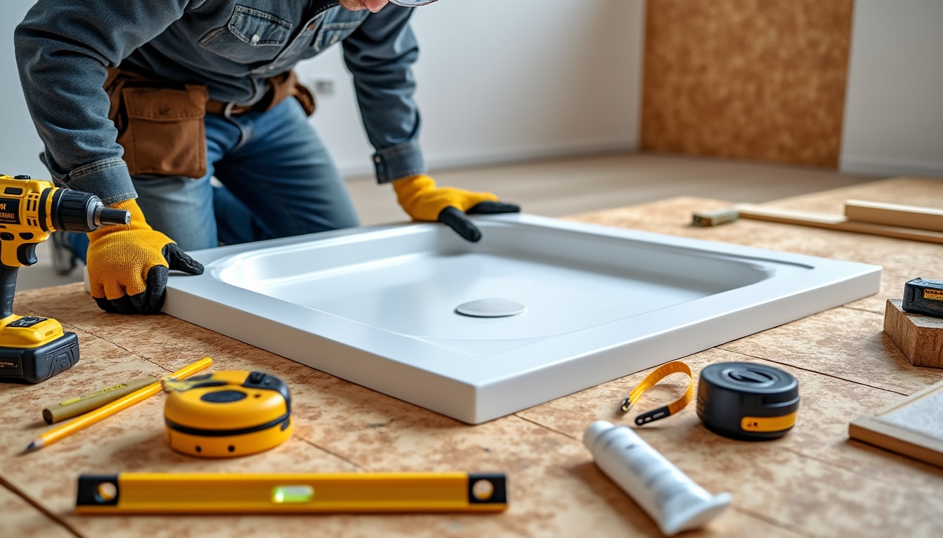 Pose receveur sur plancher osb : outils, temps et précautions