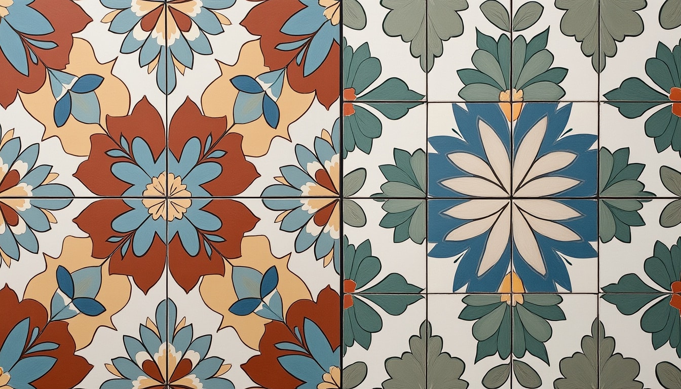 Carreaux de ciment authentiques ou imitation : le comparatif