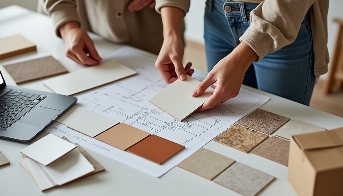 Comment commander des échantillons de carrelage avant un chantier