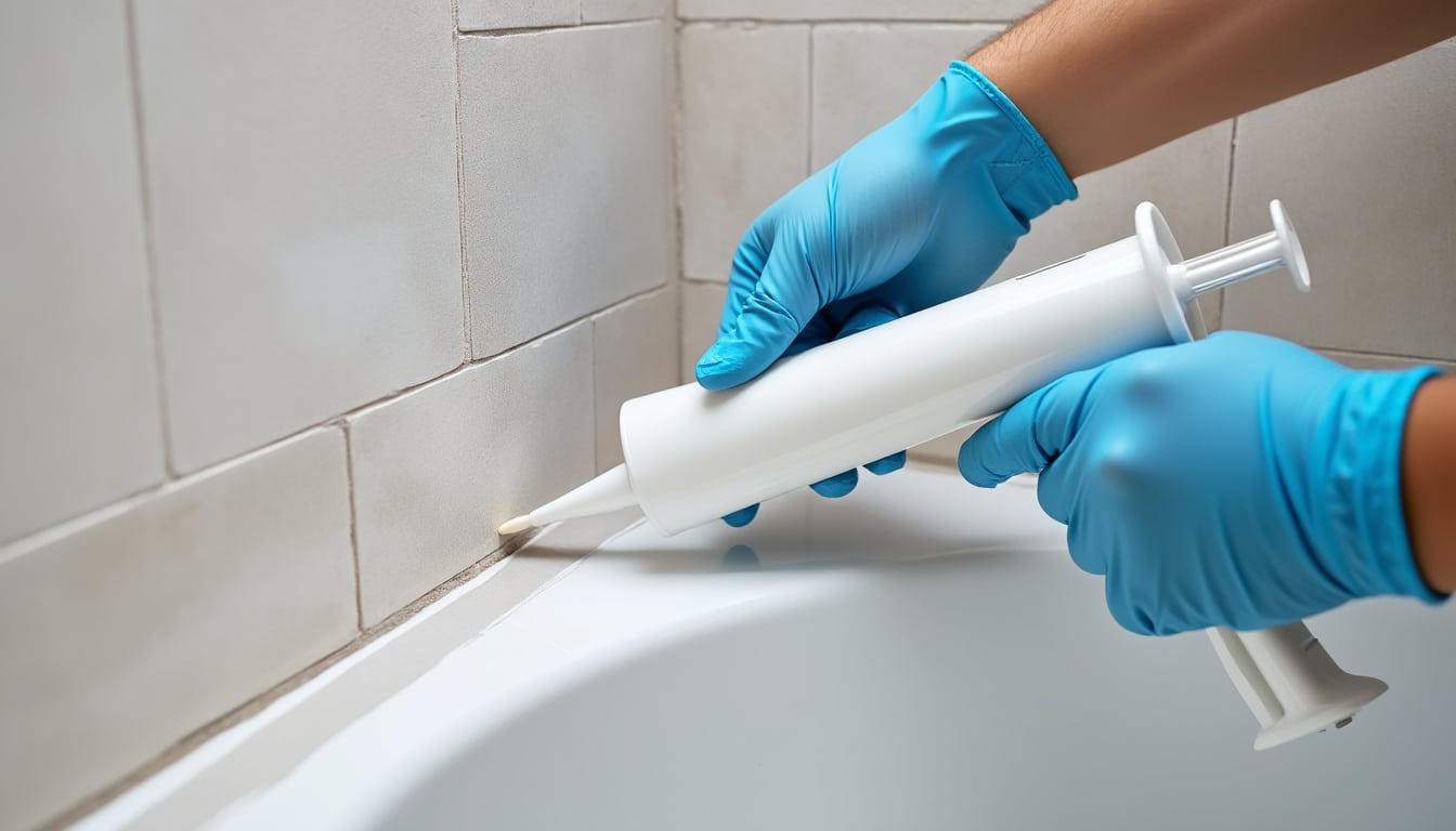 Joint silicone sanitaire : le poser proprement
