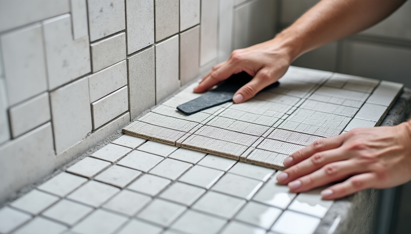 Mosaïque sur trame : la poser proprement